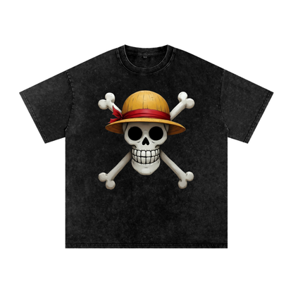 Faded loose fit Tees with SH Liberation graphic