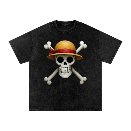 Faded loose fit Tees with SH Liberation graphic