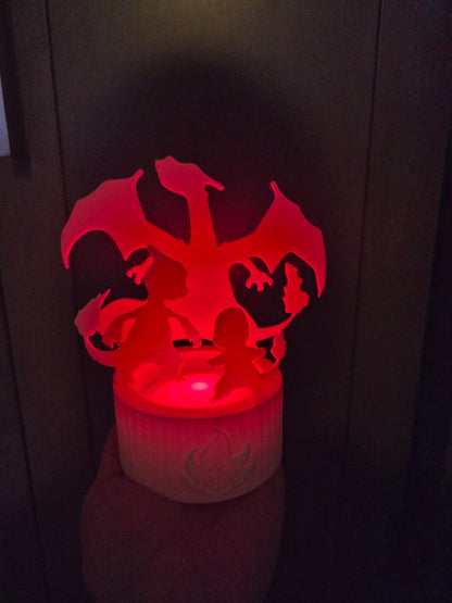 Custom Order 3D LED Silhouette Lights - Set of 3